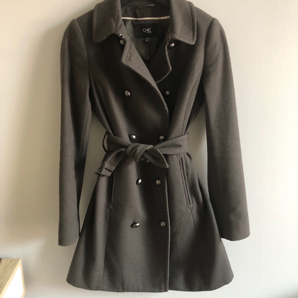 Rare Jacob wool coat XS